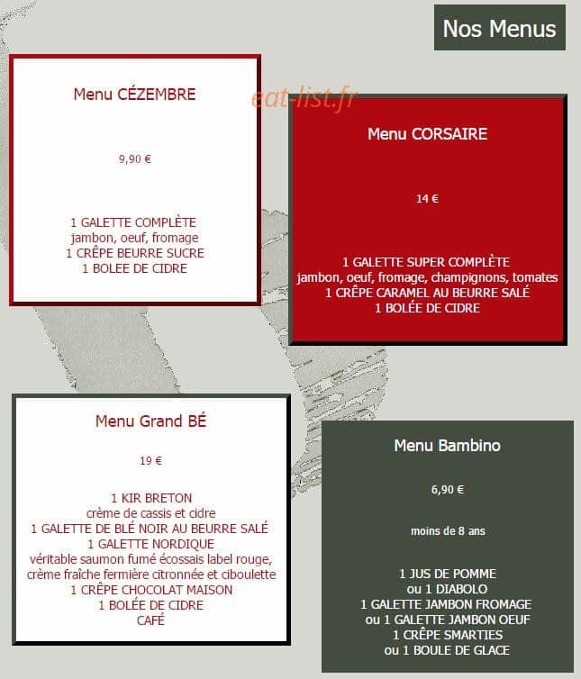 La Brigantine — carte page 4