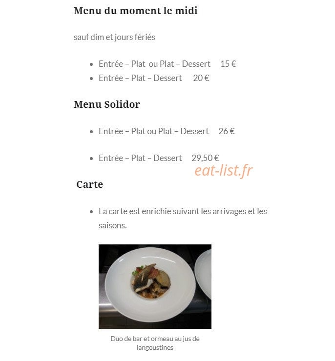 La Cale — carte page 2