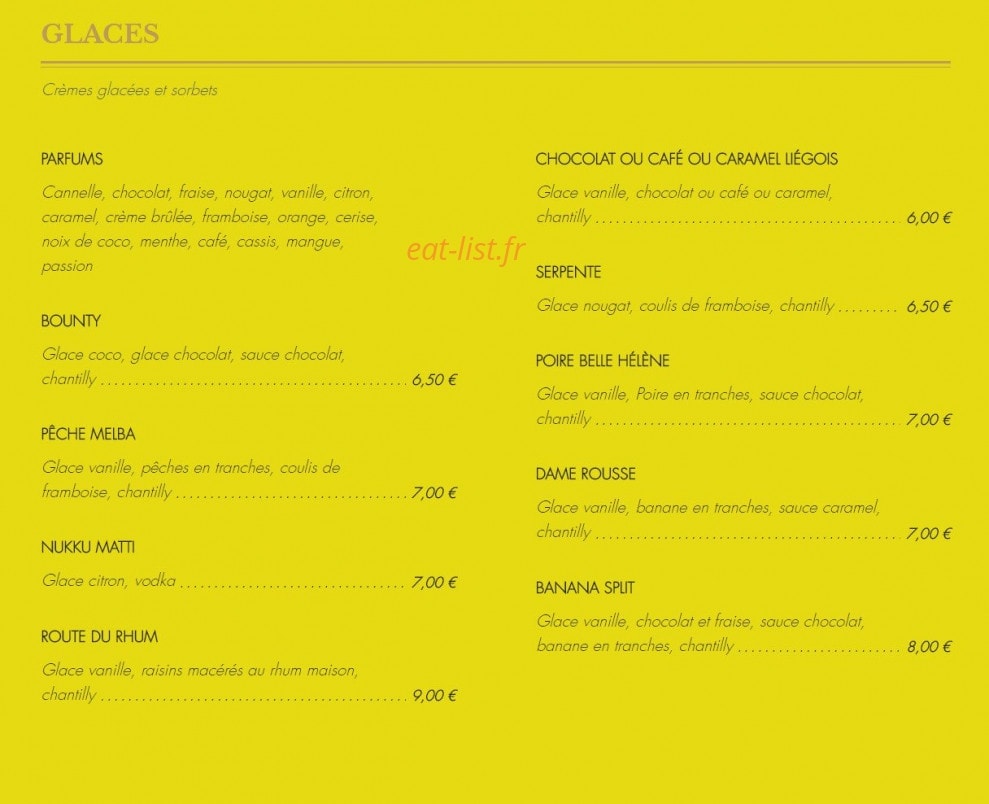 La Crêperie Des Lutins — carte page 6