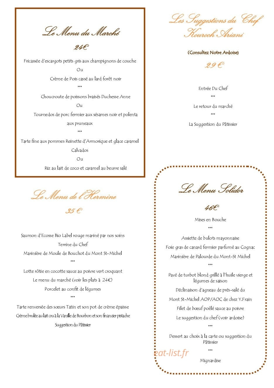 La Duchesse Anne — carte page 2