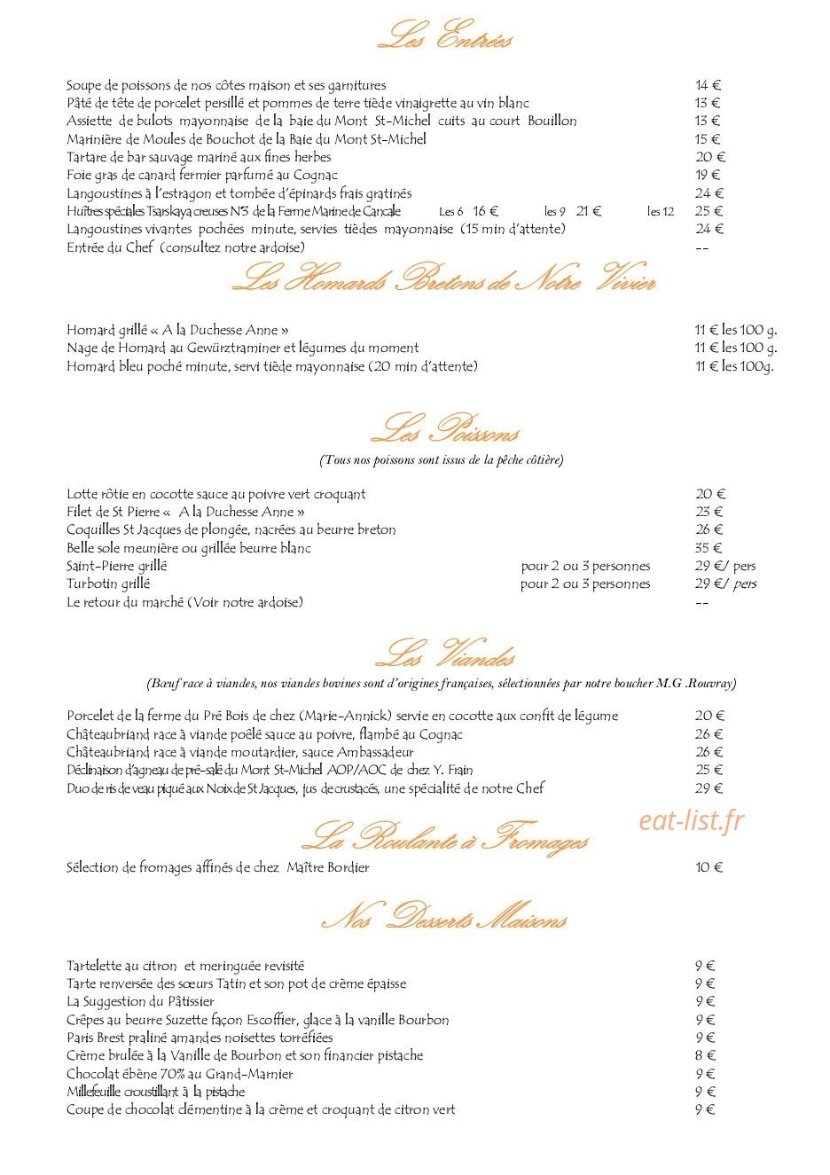 La Duchesse Anne — carte page 1