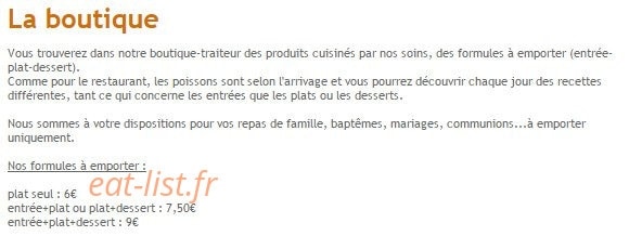 La Fourchette de Léonie — carte page 4