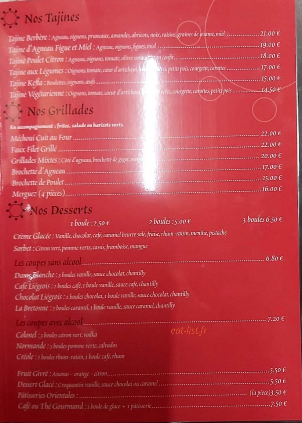 Le Berbere — carte page 3