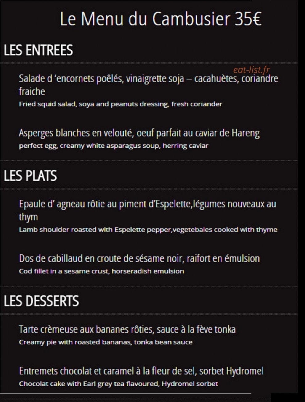 Le Cambusier — carte page 7