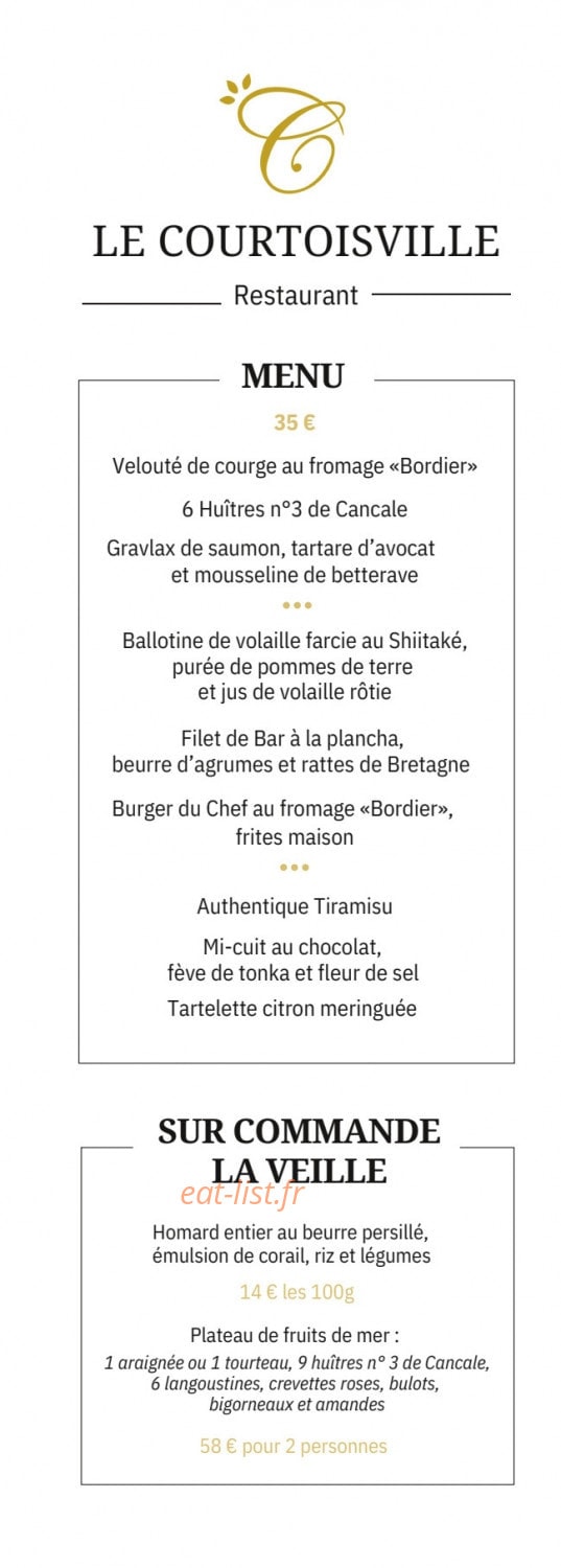 Le Courtoisville — carte page 2