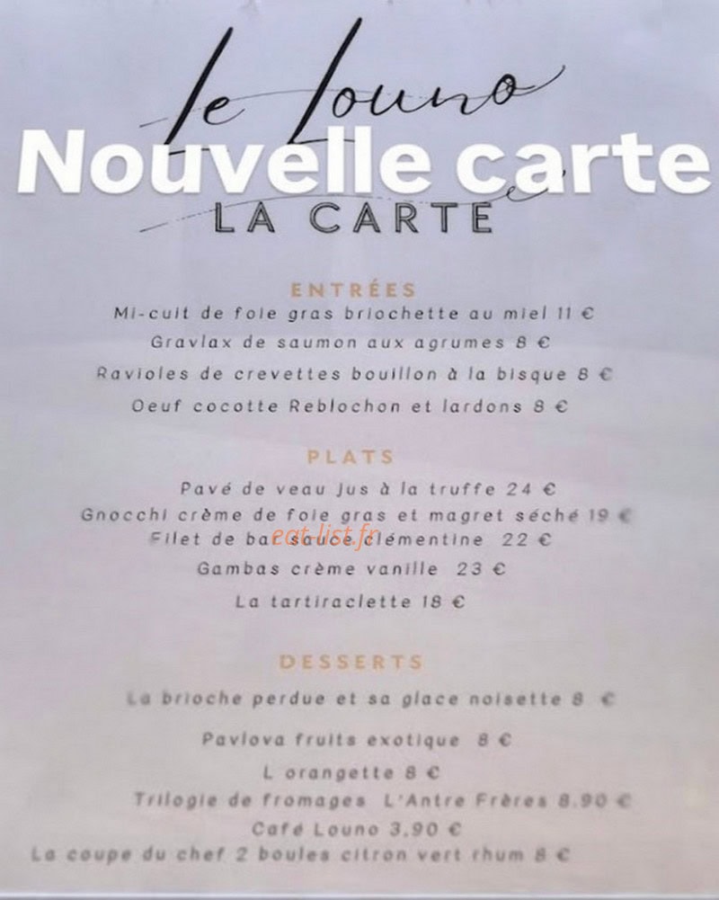 Le Louno — carte page 1