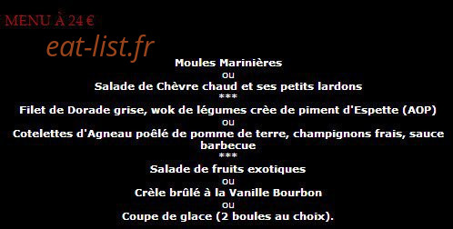 Le petit malouin — carte page 1