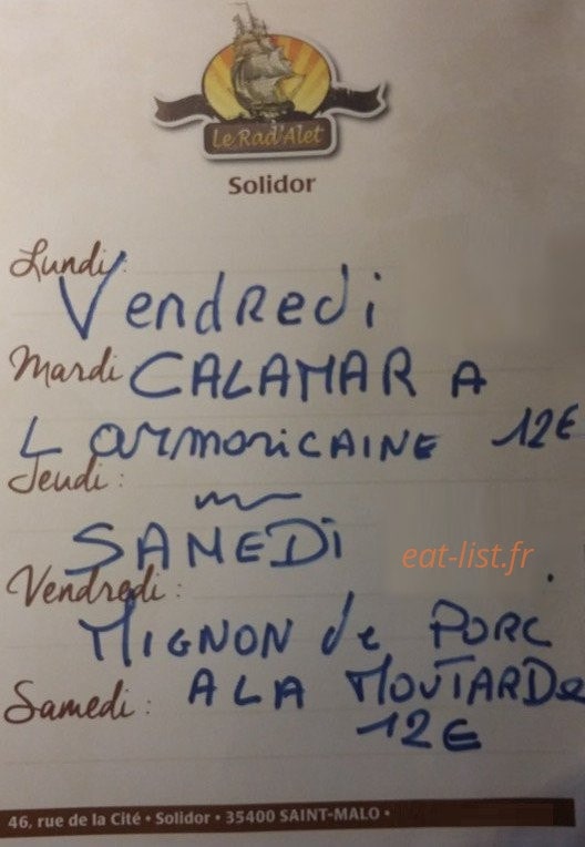 Le rad'alet — carte page 1