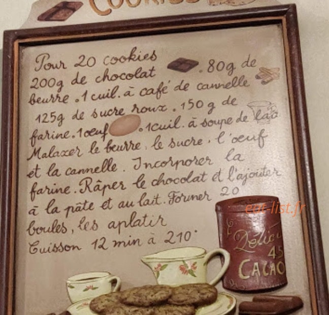 Le Sainte Barbe — carte page 1