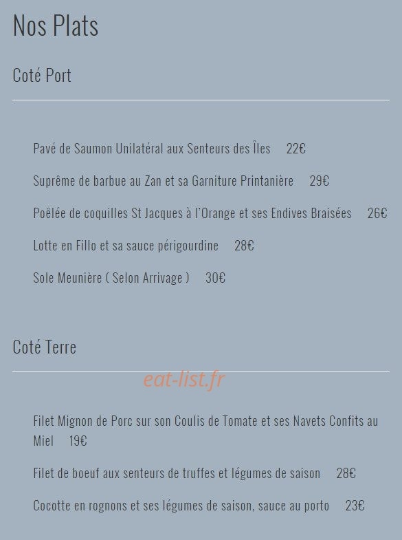 Le spinnaker — carte page 1