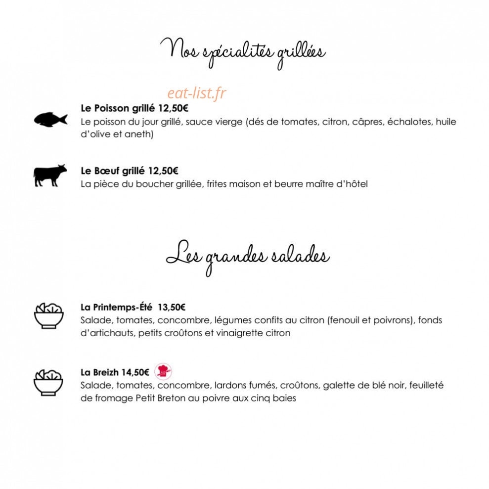Le Transat — carte page 6
