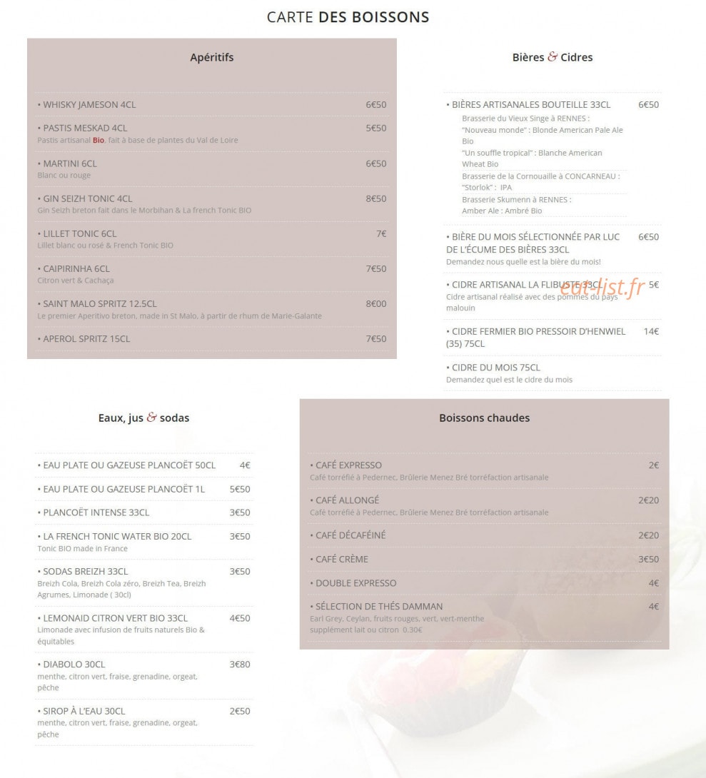 Les Flibustiers — carte page 2