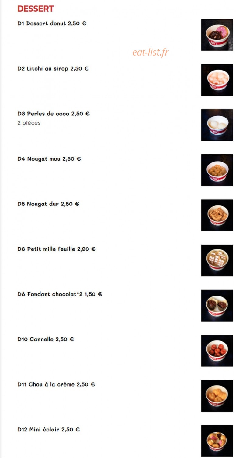 Panda wok — carte page 8