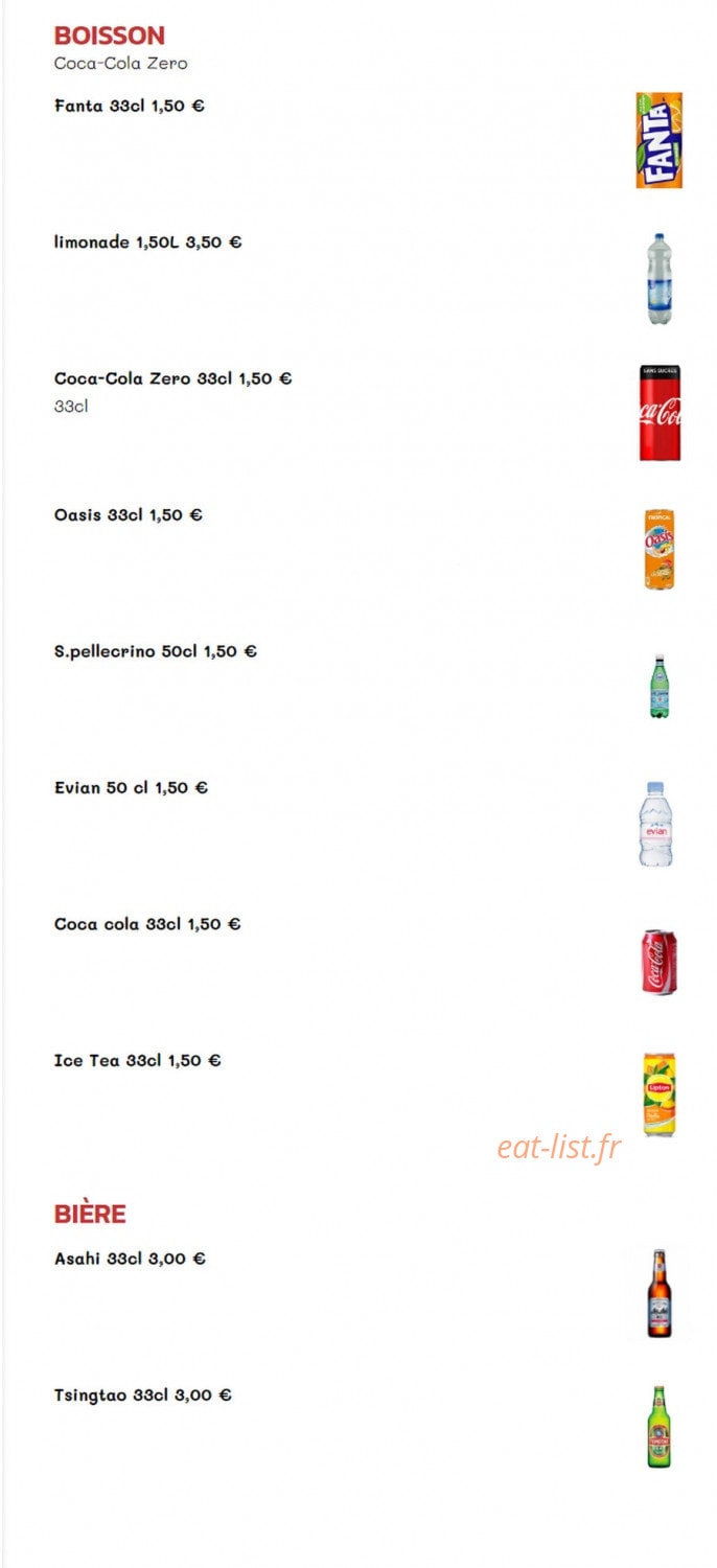 Panda wok — carte page 10