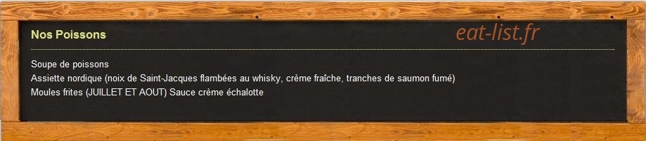 Pizzéria chez Michel — carte page 8