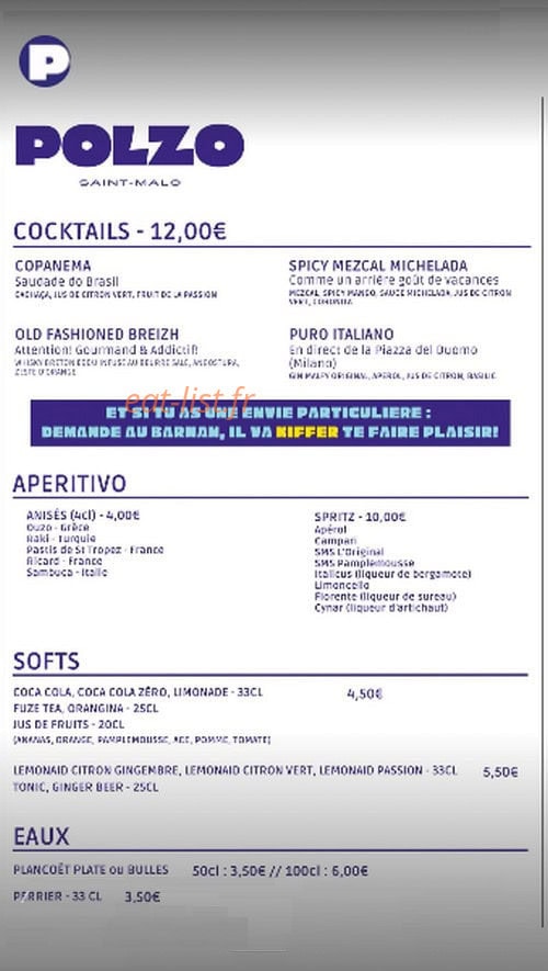 Polzo — carte page 3