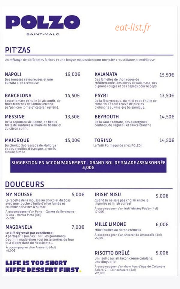 Polzo — carte page 2