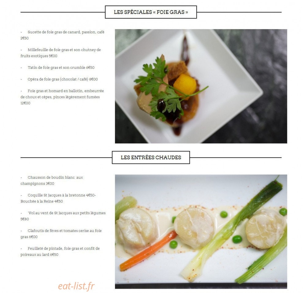 Ruellan Traiteur — carte page 4