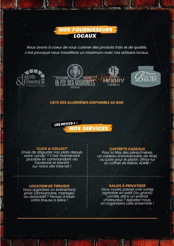 Auprès de ma Blonde — carte page 4