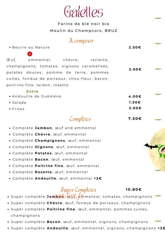 L’arrêt Gourmand — carte page 1