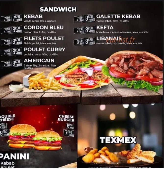 Adana kebab — carte page 2