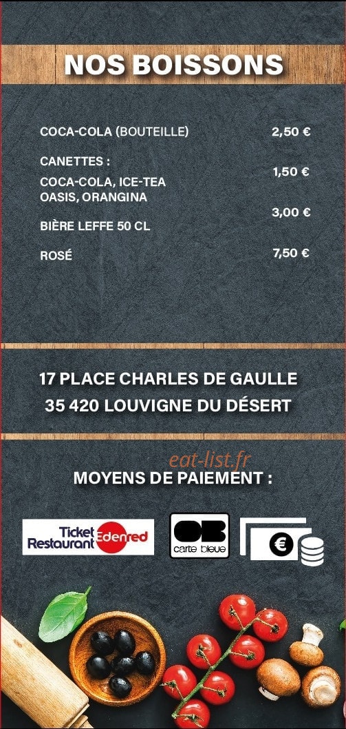 La boîte à pizz — carte page 6