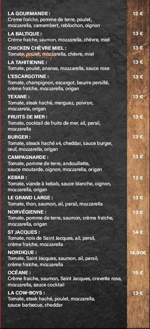 La boîte à pizz — carte page 4