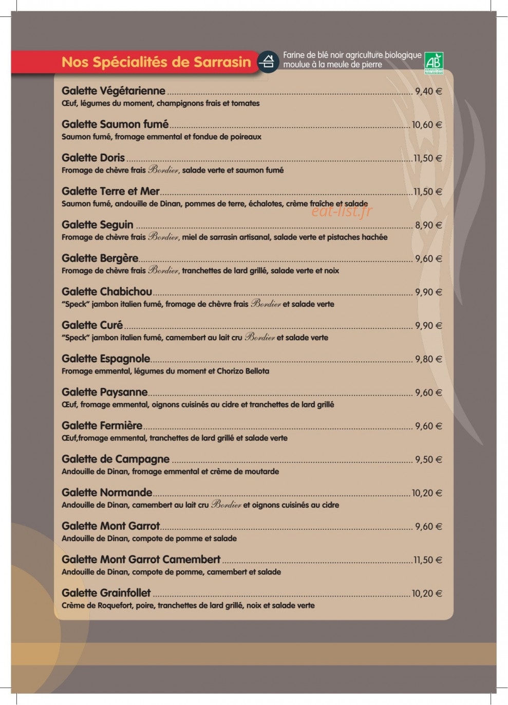 Le Galichon — carte page 2