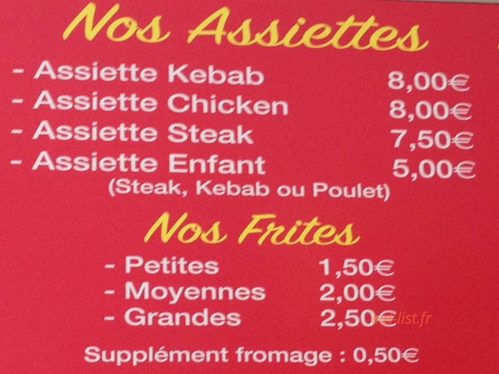 Anatolia Kebab — carte page 4