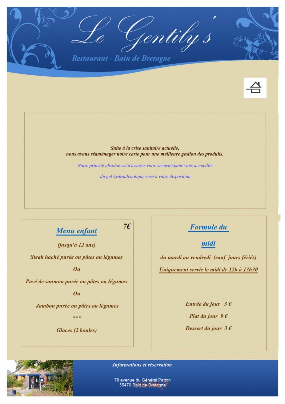 Le Gentily's — carte page 2