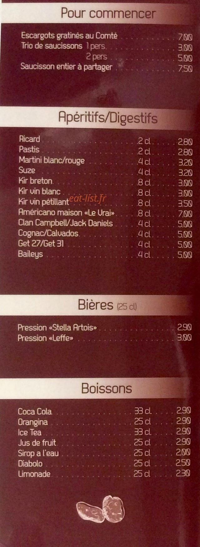 Un Brin de Bretagne — carte page 2