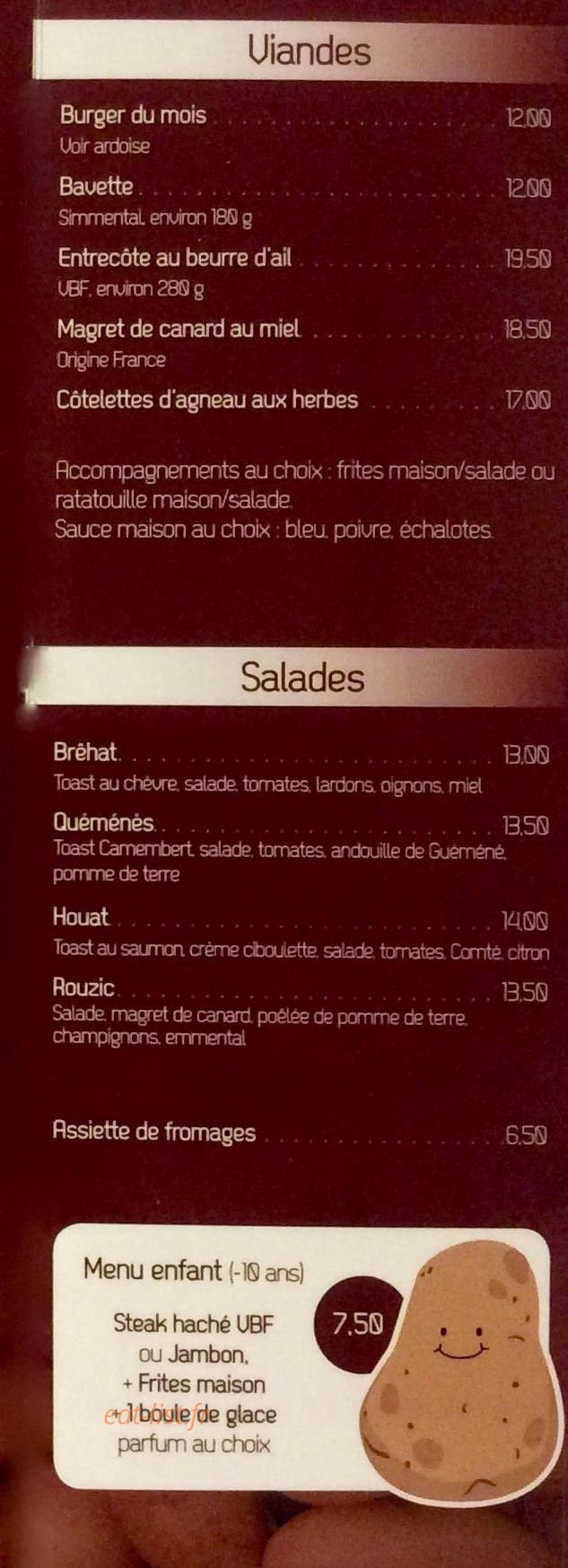 Un Brin de Bretagne — carte page 3