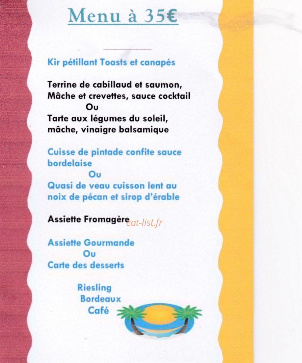 Le Tahitien — carte page 2