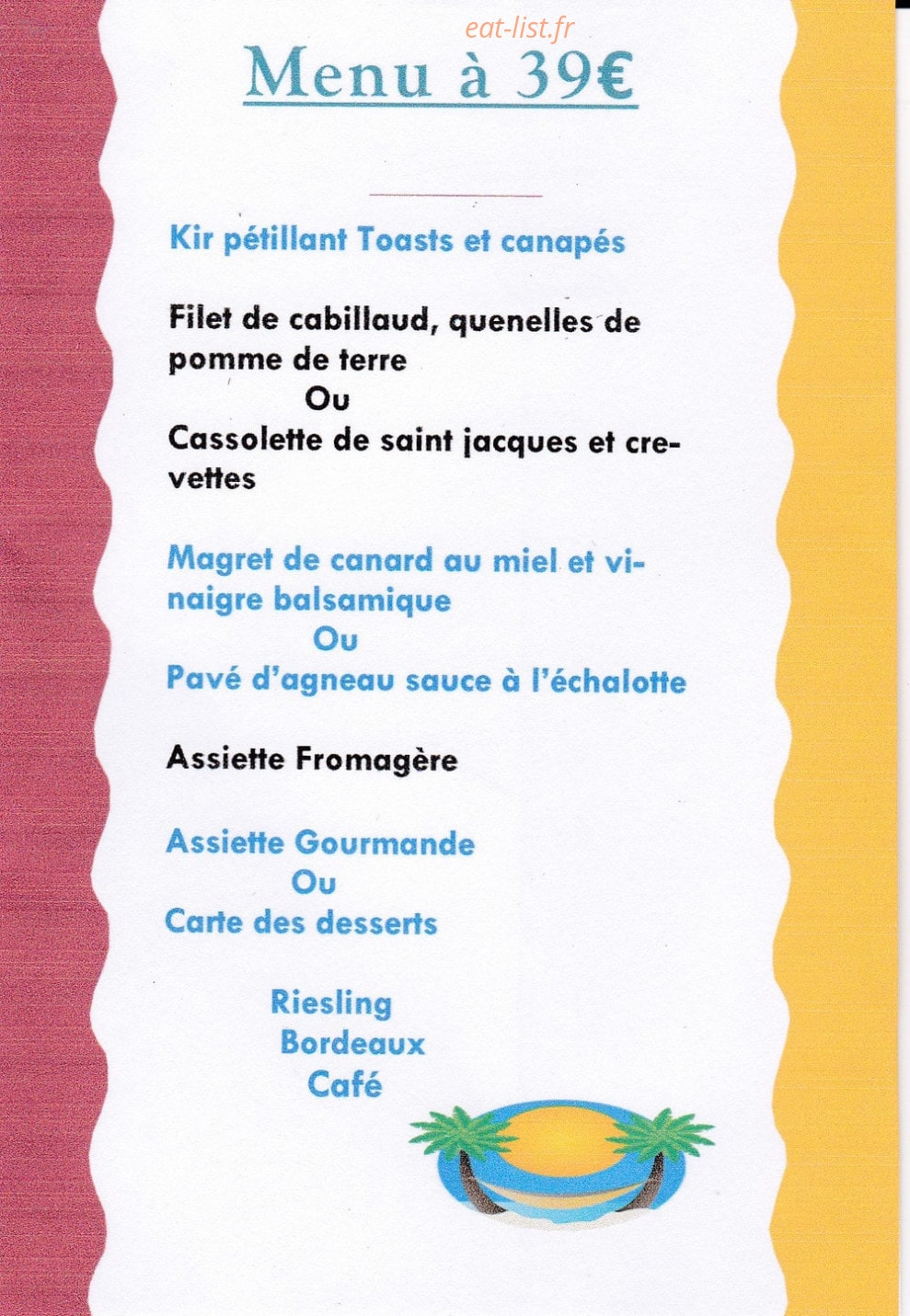 Le Tahitien — carte page 3