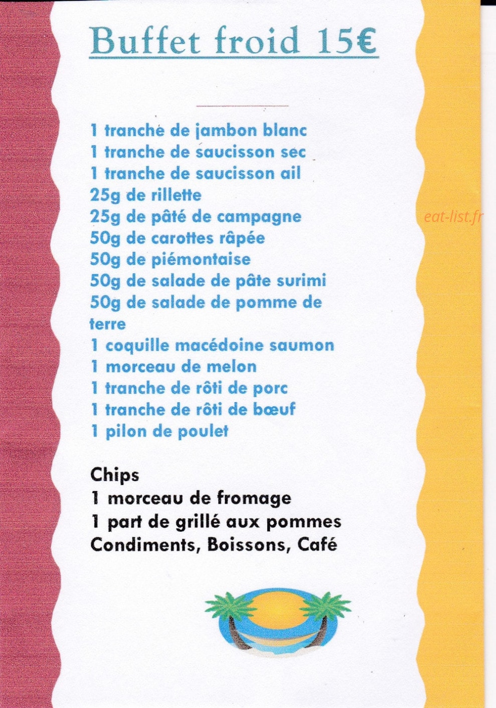 Le Tahitien — carte page 4