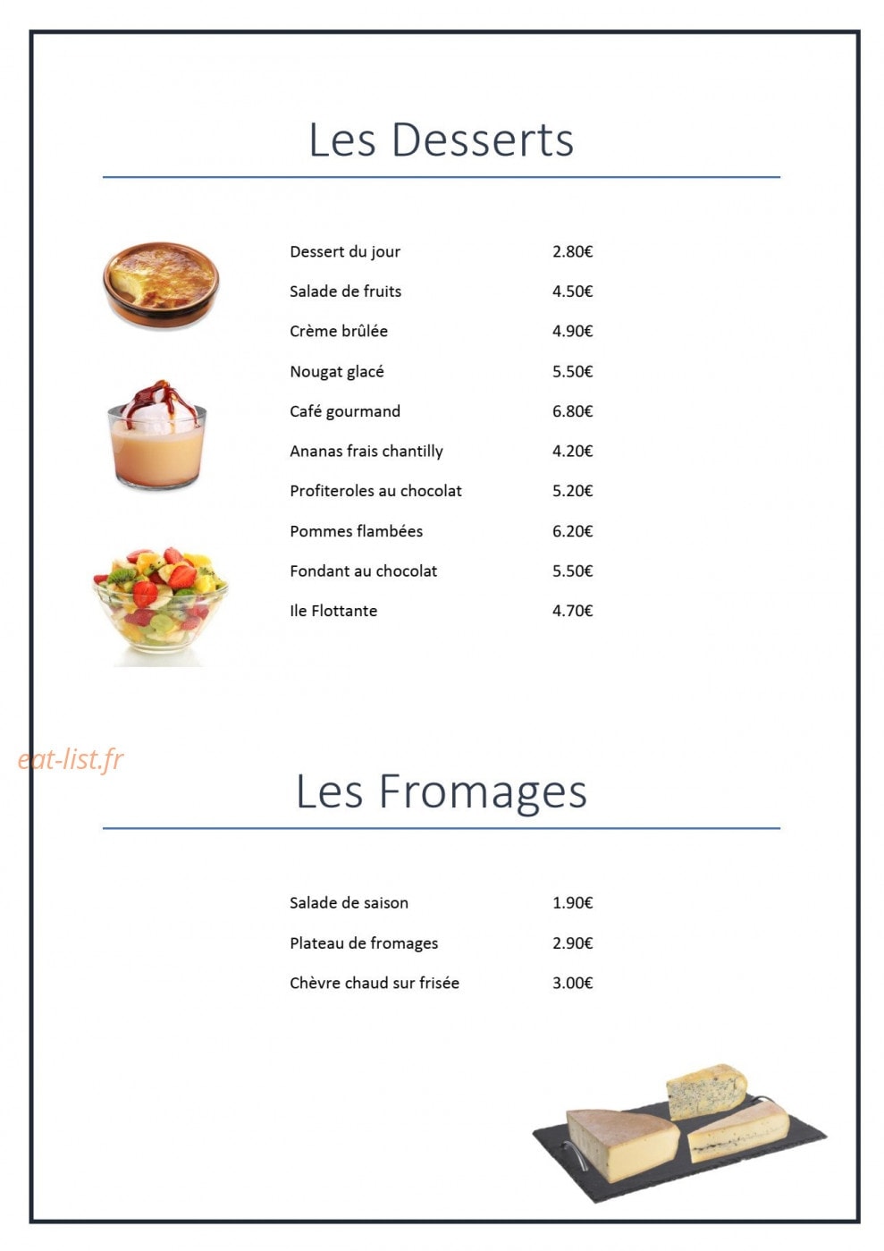 La Grenouillère — carte page 6