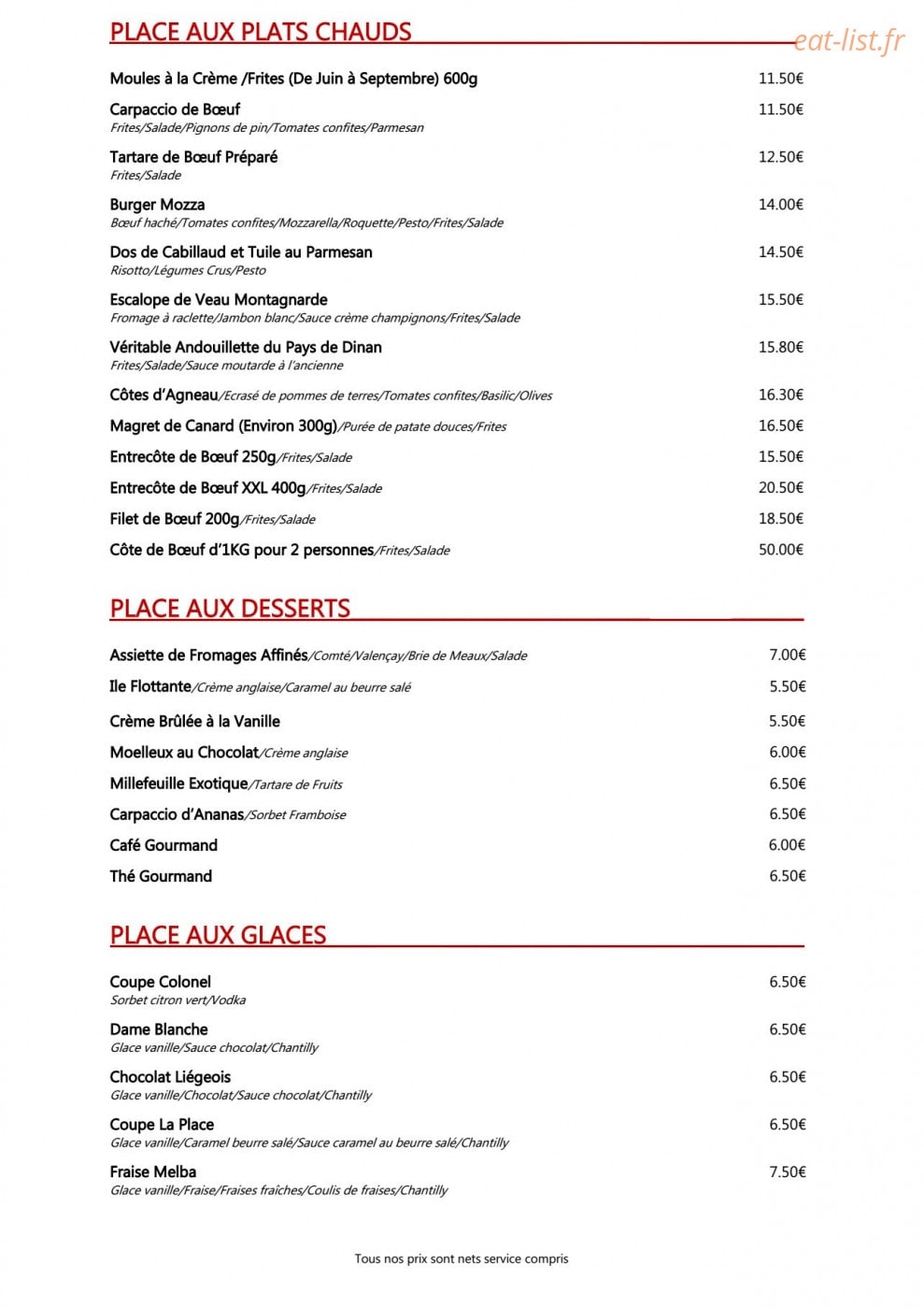 La Place — carte page 2