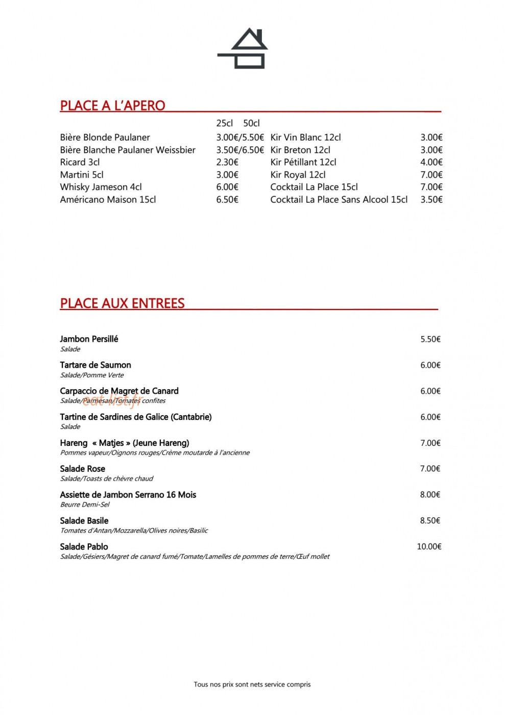 La Place — carte page 1