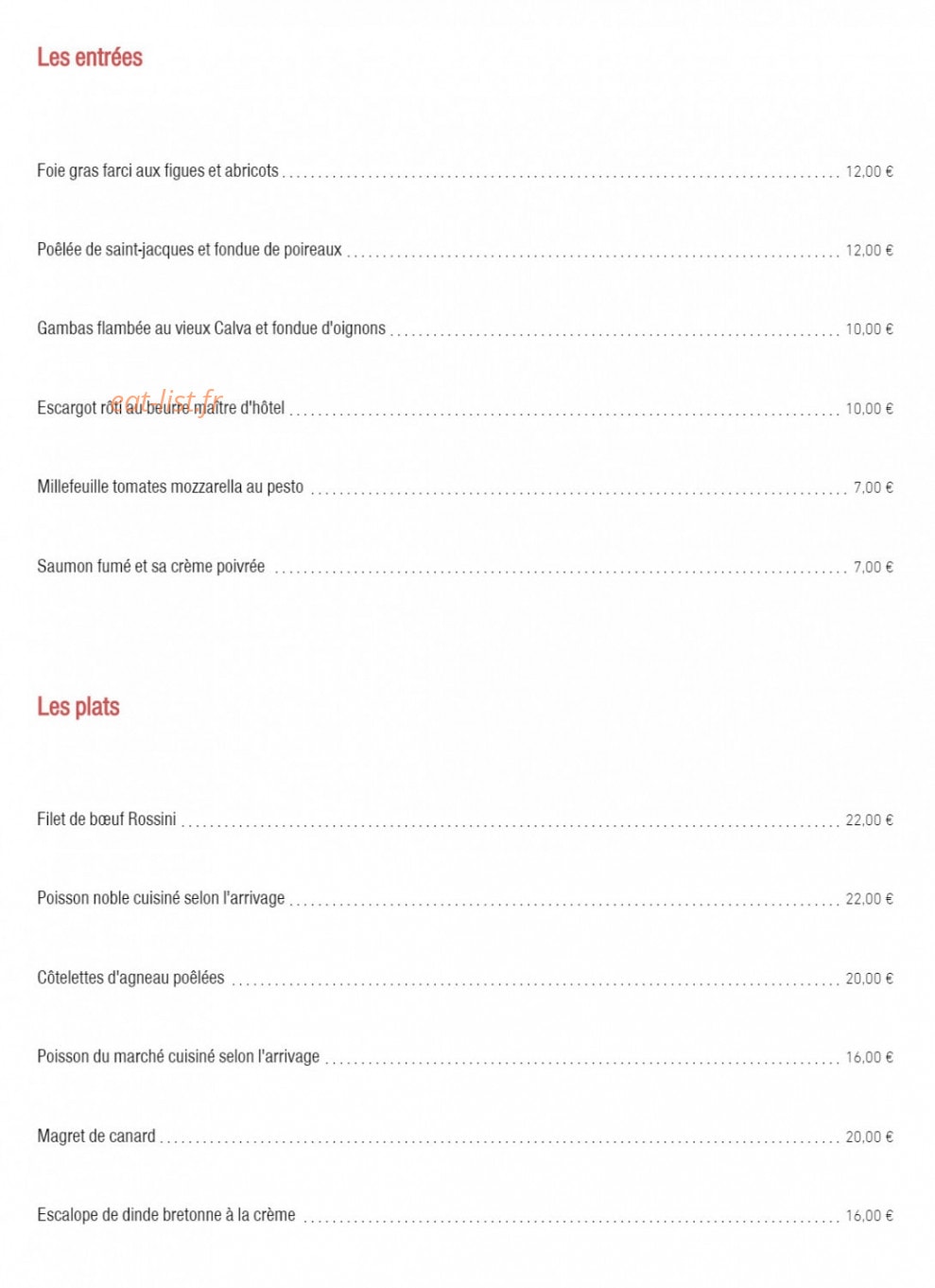Le 18 ème — carte page 1