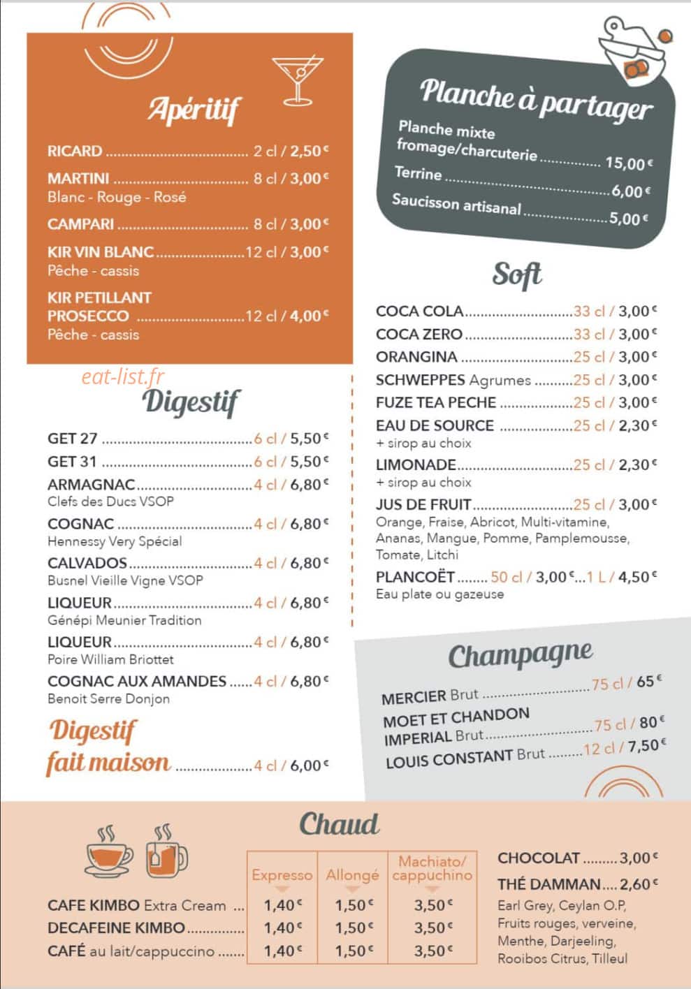 Le Before B/4 — carte page 3