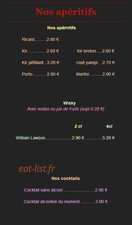 Le coligny — carte page 1