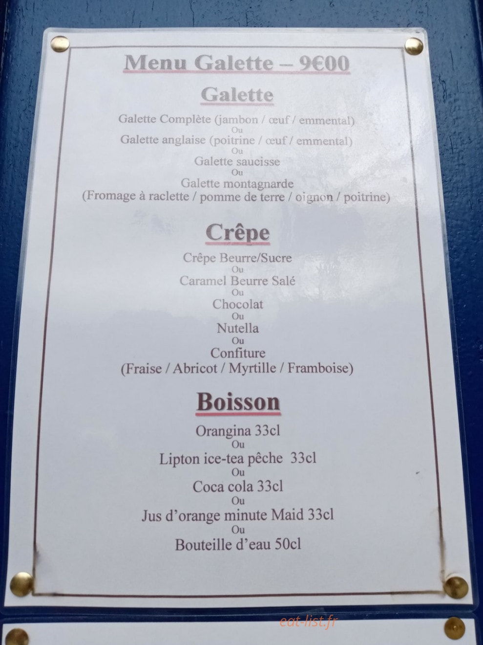Place aux crêpes — carte page 3