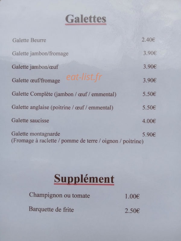 Place aux crêpes — carte page 2