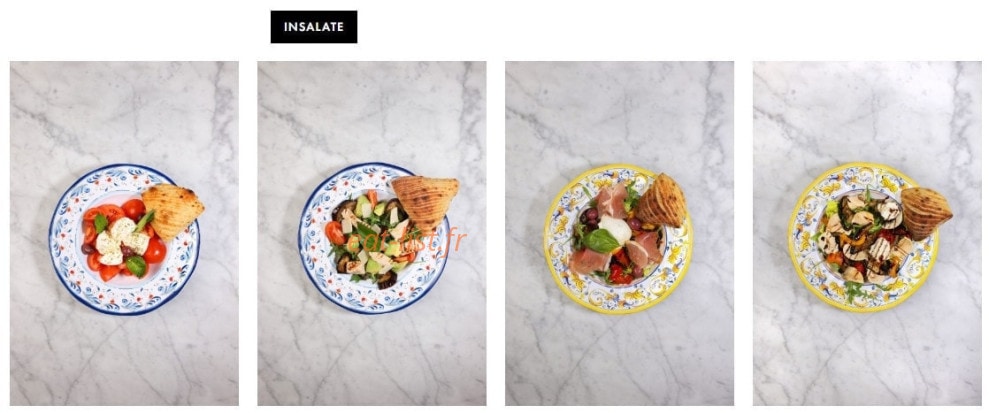 Italian Trattoria — carte page 3