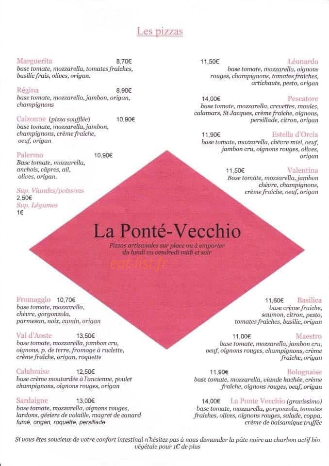 La Ponte Vecchio — carte page 1