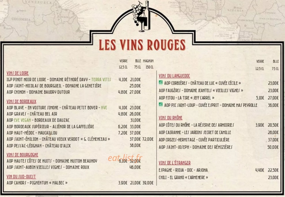 Les Aviateurs — carte page 10