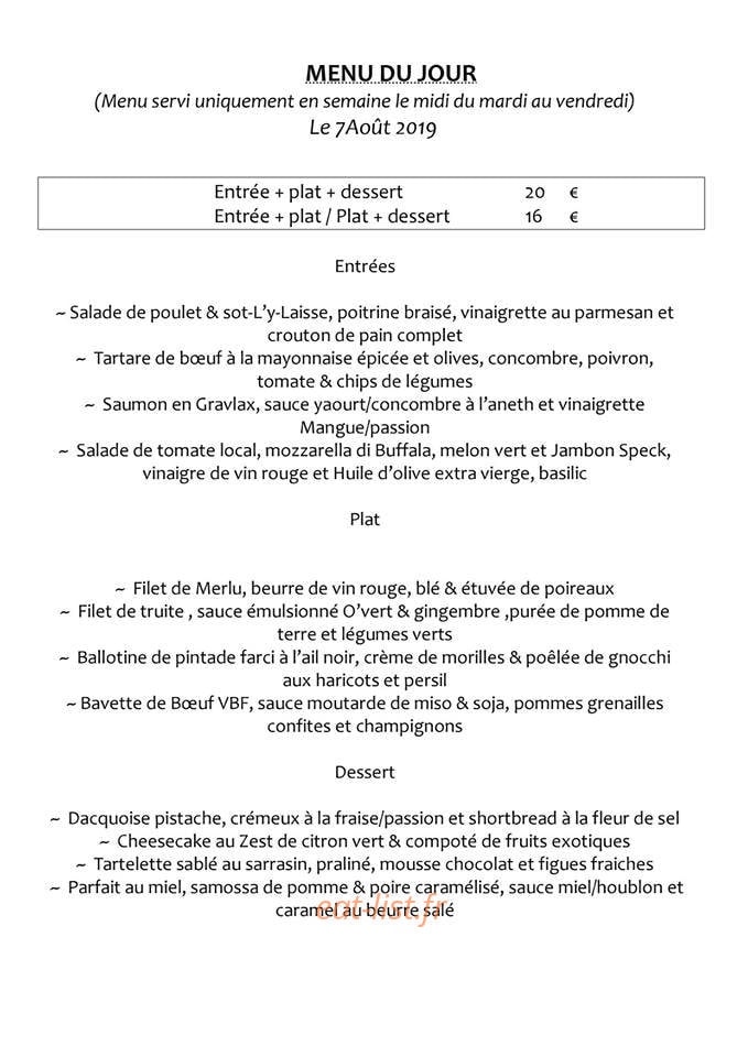 Zest — carte page 1