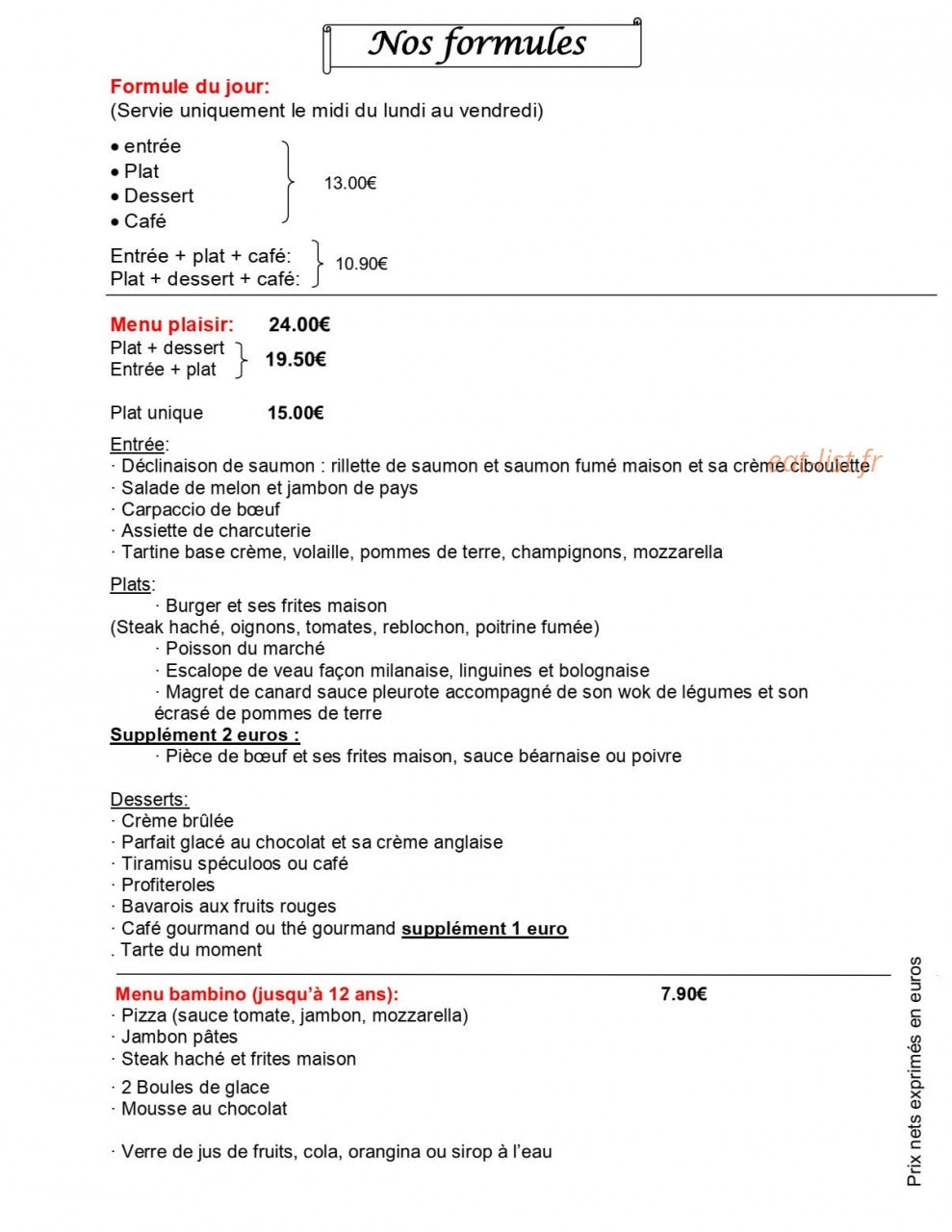 Au coin du feu — carte page 2