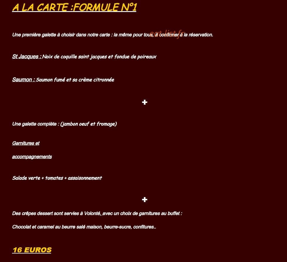 Crepeadome — carte page 2