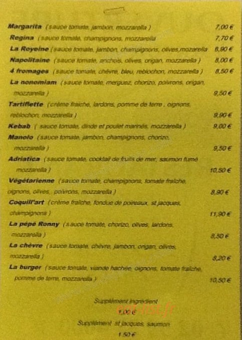Nonomiam — carte page 1